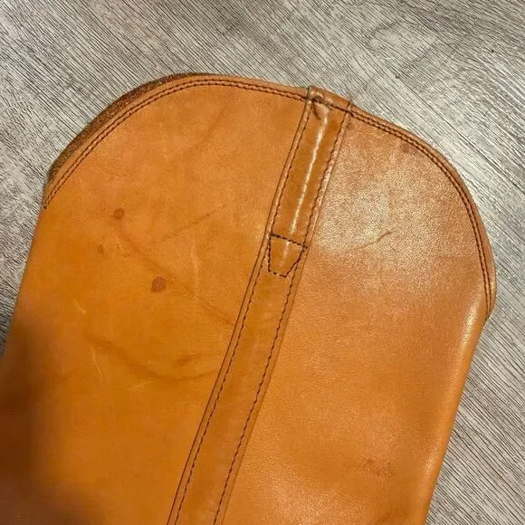 Vintage Durango Campus Leather Knee High Boots 7.5 8 Brown - Picture 7 of 9